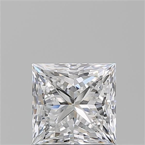 Picture of Natural Diamond 1.01 Carats, Princess with  Cut, D Color, VS1 Clarity and Certified by GIA