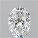 Natural Diamond 1.20 Carats, Oval with  Cut, E Color, VS2 Clarity and Certified by GIA