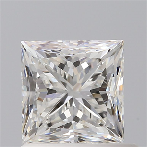 Foto Diamante Natural 0.90 quilates, Princesa , Color G, claridad VS1 y certificado GIA de