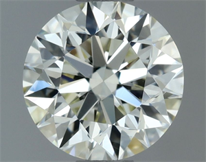 Picture of Natural Diamond 0.80 Carats, Round with Excellent Cut, J Color, VS1 Clarity and Certified by IGI