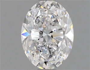 Picture of Natural Diamond 0.90 Carats, Oval with  Cut, D Color, SI1 Clarity and Certified by GIA