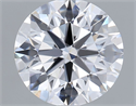 Del inventario de diamantes de laboratorio, 2.00 quilates, Redondo , Color D, claridad VVS2 y certificado IGI