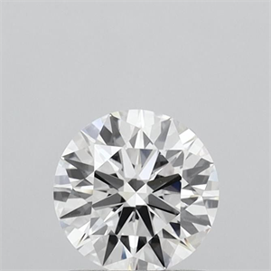 Picture of Lab Grown Diamond 0.97 Carats, Round with Excellent Cut, D Color, VVS2 Clarity and Certified by IGI