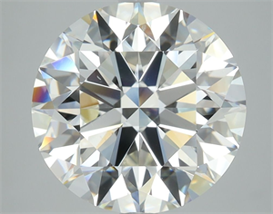 Picture of Natural Diamond 5.01 Carats, Round with Excellent Cut, I Color, SI1 Clarity and Certified by GIA