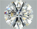 Diamante Natural 5.01 quilates, Redondo , Color I, claridad SI1 y certificado GIA