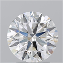 Diamante Natural 2.50 quilates, Redondo , Color H, claridad VS1 y certificado IGI