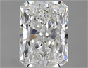 Natural Diamond 2.46 Carats, Radiant with  Cut, G Color, VS1 Clarity and Certified by GIA