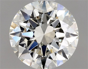 Foto Diamante Natural 0.90 quilates, Redondo , Color J, claridad SI2 y certificado GIA de