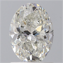 Diamante Natural 1.00 quilates, Ovalado , Color H, claridad SI1 y certificado GIA