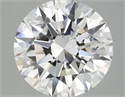Lab Grown Diamond 2.57 Carats, Round with Ideal Cut, F Color, VVS2 Clarity and Certified by IGI