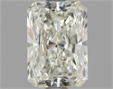Natural Diamond 1.45 Carats, Radiant with  Cut, K Color, VS1 Clarity and Certified by GIA