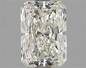 Foto Diamante Natural 1.45 quilates, Radiante , Color K, claridad VS1 y certificado GIA de