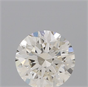 Natural Diamond 0.40 Carats, Round with Very Good Cut, I Color, SI2 Clarity and Certified by IGI