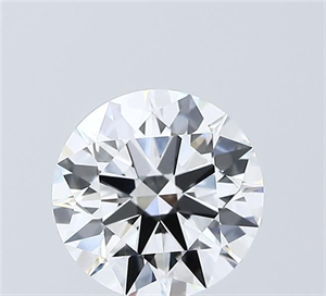 Picture of Lab Grown Diamond 2.00 Carats, Round with Ideal Cut, D Color, VVS2 Clarity and Certified by IGI