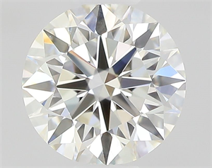 Picture of Natural Diamond 0.42 Carats, Round with Excellent Cut, I Color, VVS1 Clarity and Certified by GIA
