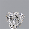 Natural Diamond 0.50 Carats, Heart with  Cut, E Color, SI2 Clarity and Certified by GIA