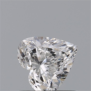 Picture of Natural Diamond 0.50 Carats, Heart with  Cut, E Color, SI2 Clarity and Certified by GIA