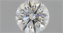 Diamante Natural 0.42 quilates, Redondo , Color H, claridad IF y certificado GIA