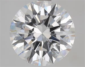 Picture of Natural Diamond 3.01 Carats, Round with Excellent Cut, E Color, VS1 Clarity and Certified by GIA