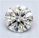 Diamante Natural 1.84 quilates, Redondo , Color L, claridad VVS2 y certificado GIA