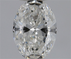 Foto Diamante Natural 0.40 quilates, Ovalado , Color F, claridad VS1 y certificado GIA de