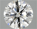 Del inventario de diamantes de laboratorio, 2.36 quilates, Redondo , Color F, claridad VVS2 y certificado IGI