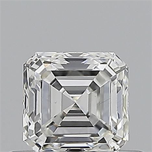 Picture of Natural Diamond 0.50 Carats, Asscher with  Cut, G Color, VS1 Clarity and Certified by GIA