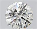 Natural Diamond 0.70 Carats, Round with Very Good Cut, J Color, SI1 Clarity and Certified by GIA
