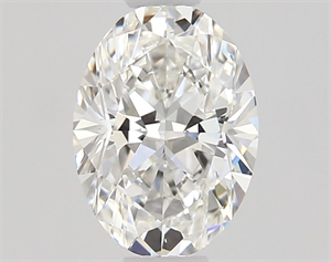 Picture of Natural Diamond 0.52 Carats, Oval with  Cut, F Color, VS1 Clarity and Certified by GIA