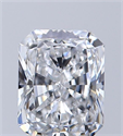 Diamante Natural 0.70 quilates, Radiante , Color D, claridad VVS2 y certificado GIA