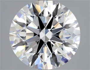 Picture of Natural Diamond 4.02 Carats, Round with Excellent Cut, E Color, VVS1 Clarity and Certified by GIA
