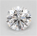 Lab Grown Diamond 1.04 Carats, Round with Ideal Cut, D Color, VS1 Clarity and Certified by IGI