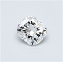 Diamante Natural 0.41 quilates, Del cojín , Color D, claridad VS2 y certificado GIA