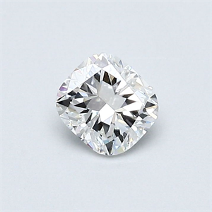 Foto Diamante Natural 0.41 quilates, Del cojín , Color D, claridad VS2 y certificado GIA de