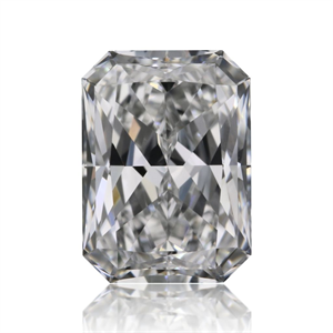 Picture of Natural Diamond 0.71 Carats, Radiant with  Cut, E Color, VVS2 Clarity and Certified by GIA