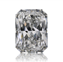 Natural Diamond 0.71 Carats, Radiant with  Cut, E Color, VVS2 Clarity and Certified by GIA