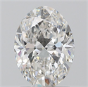 Natural Diamond 1.20 Carats, Oval with  Cut, F Color, VS1 Clarity and Certified by GIA