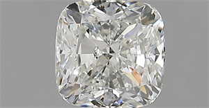 Picture of Natural Diamond 0.72 Carats, Cushion with  Cut, G Color, IF Clarity and Certified by IGI