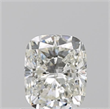 Natural Diamond 0.90 Carats, Cushion with  Cut, I Color, VS2 Clarity and Certified by GIA