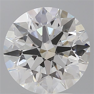 Picture of Lab Grown Diamond 3.58 Carats, Round with Ideal Cut, F Color, VVS2 Clarity and Certified by IGI