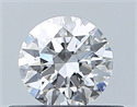 Diamante Natural 0.40 quilates, Redondo , Color E, claridad VVS1 y certificado GIA