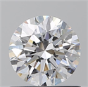 Natural Diamond 0.80 Carats, Round with Excellent Cut, E Color, VS2 Clarity and Certified by GIA
