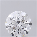 Lab Grown Diamond 1.01 Carats, Round with Ideal Cut, E Color, VS1 Clarity and Certified by IGI