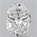 Diamante Natural 2.01 quilates, Ovalado , Color F, claridad SI1 y certificado GIA