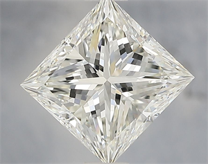 Picture of Natural Diamond 2.00 Carats, Princess with  Cut, H Color, VVS1 Clarity and Certified by IGI