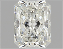 Natural Diamond 0.70 Carats, Radiant with  Cut, G Color, VVS2 Clarity and Certified by IGI