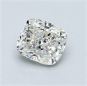Diamante Natural 0.91 quilates, Del cojín , Color H, claridad VS1 y certificado GIA