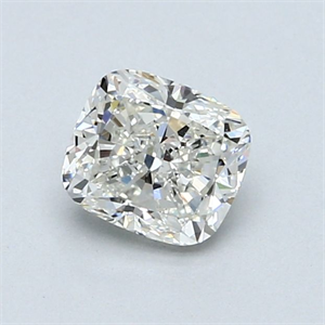 Foto Diamante Natural 0.91 quilates, Del cojín , Color H, claridad VS1 y certificado GIA de