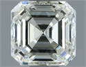 Natural Diamond 1.01 Carats, Asscher with  Cut, K Color, VVS2 Clarity and Certified by IGI