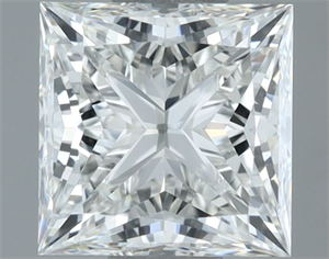 Foto Diamante Natural 1.02 quilates, Princesa , Color H, claridad VVS1 y certificado GIA de